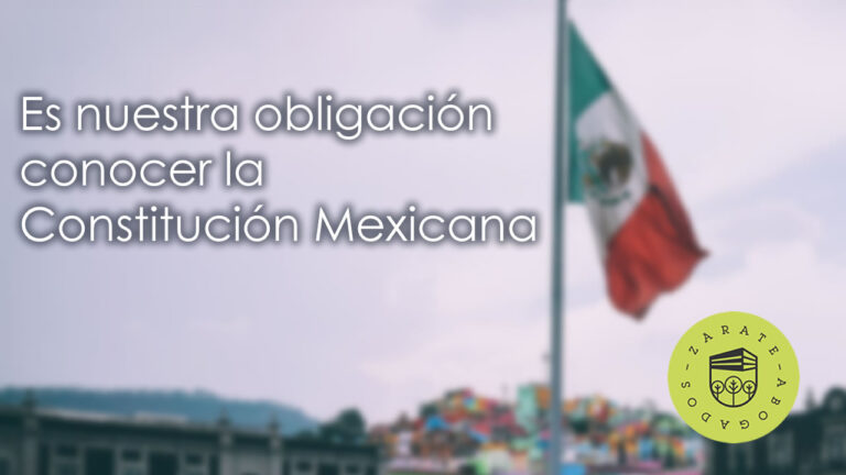 Conocer la Constitución Mexicana