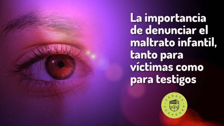 denunciar el maltrato infantil