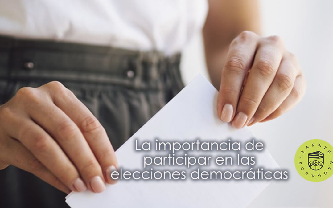 La importancia de participar en las elecciones democráticas