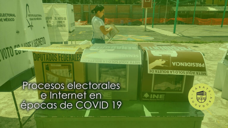 Procesos electorales e Internet en épocas de COVID 19