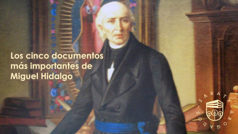 Los cinco documentos más importantes de Miguel Hidalgo