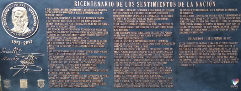 sentimientos de la nación