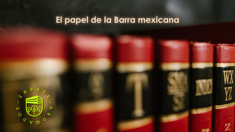 El papel de la Barra mexicana