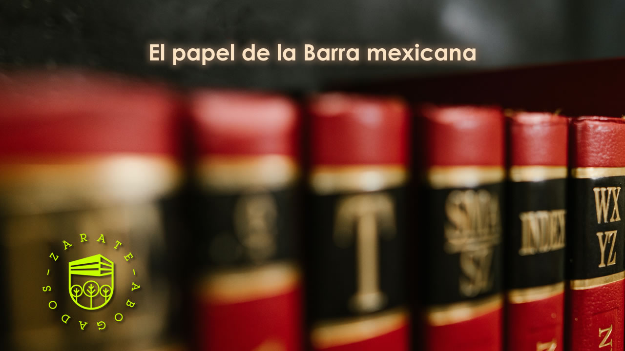 El papel de la Barra mexicana