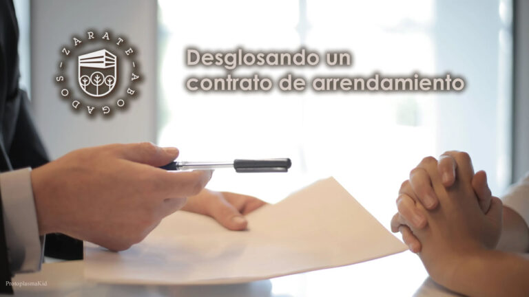 Desglosando un contrato de arrendamiento