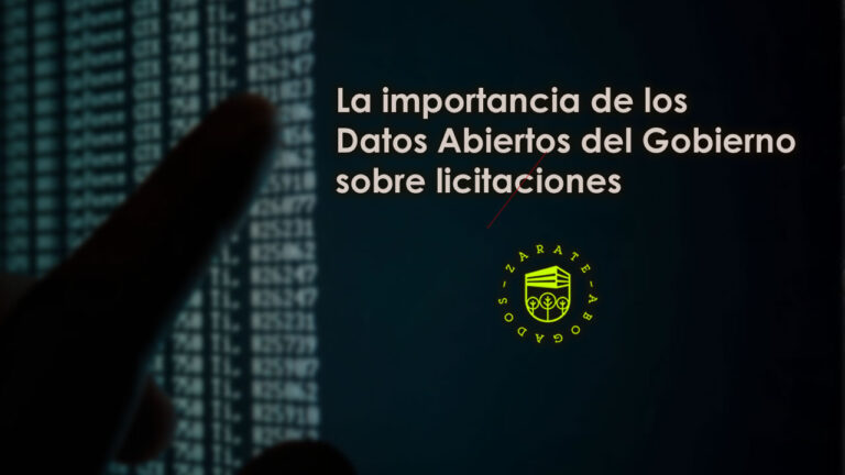 La importancia de los Datos Abiertos del Gobierno sobre licitaciones
