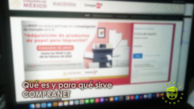 Qué es y para qué sirve COMPRANET