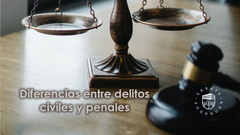 Diferencias entre delitos civiles y penales