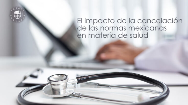 cancelación de las normas mexicanas en materia de salud
